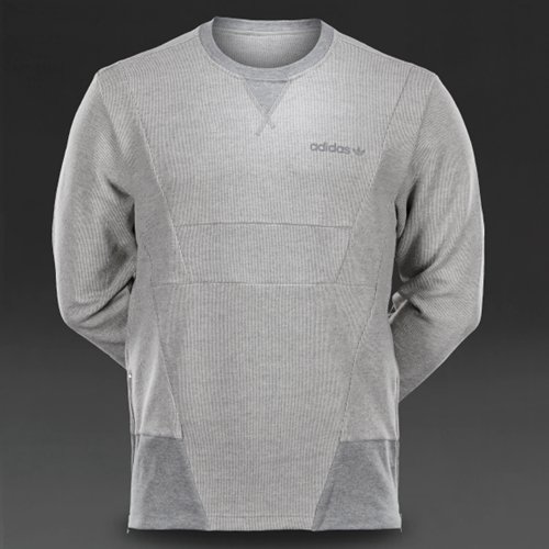 Adidas Originals Modern Crew Sweater Medium Grey Heather for Men